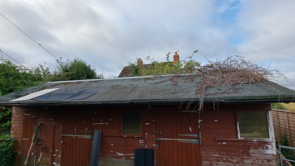 The state of the stables before we started the renovation